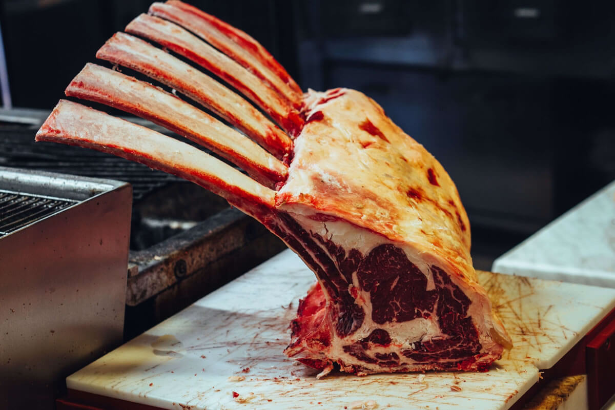 Ristorante La Brace Modena - Tagli di carne al kg - Flinstone steak reale Angus