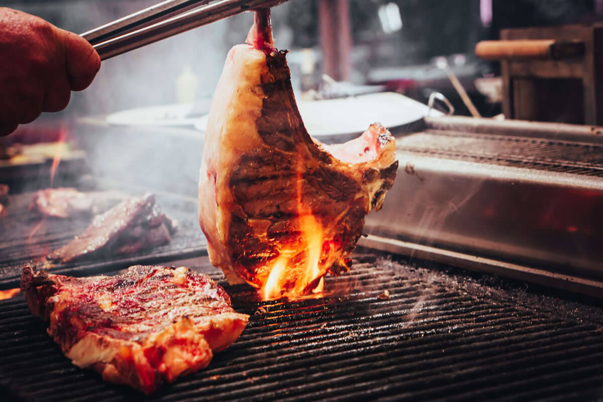Ristorante La Brace Modena - Tagli di carne al kg - TBone steak americana